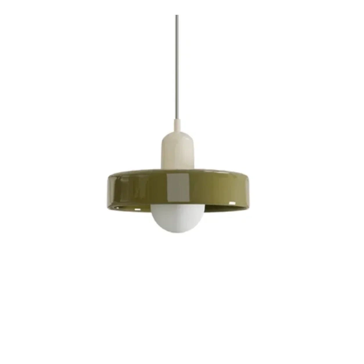 Suspension en verre avec abat-jour sphérique – luminaire décoratif à suspendre