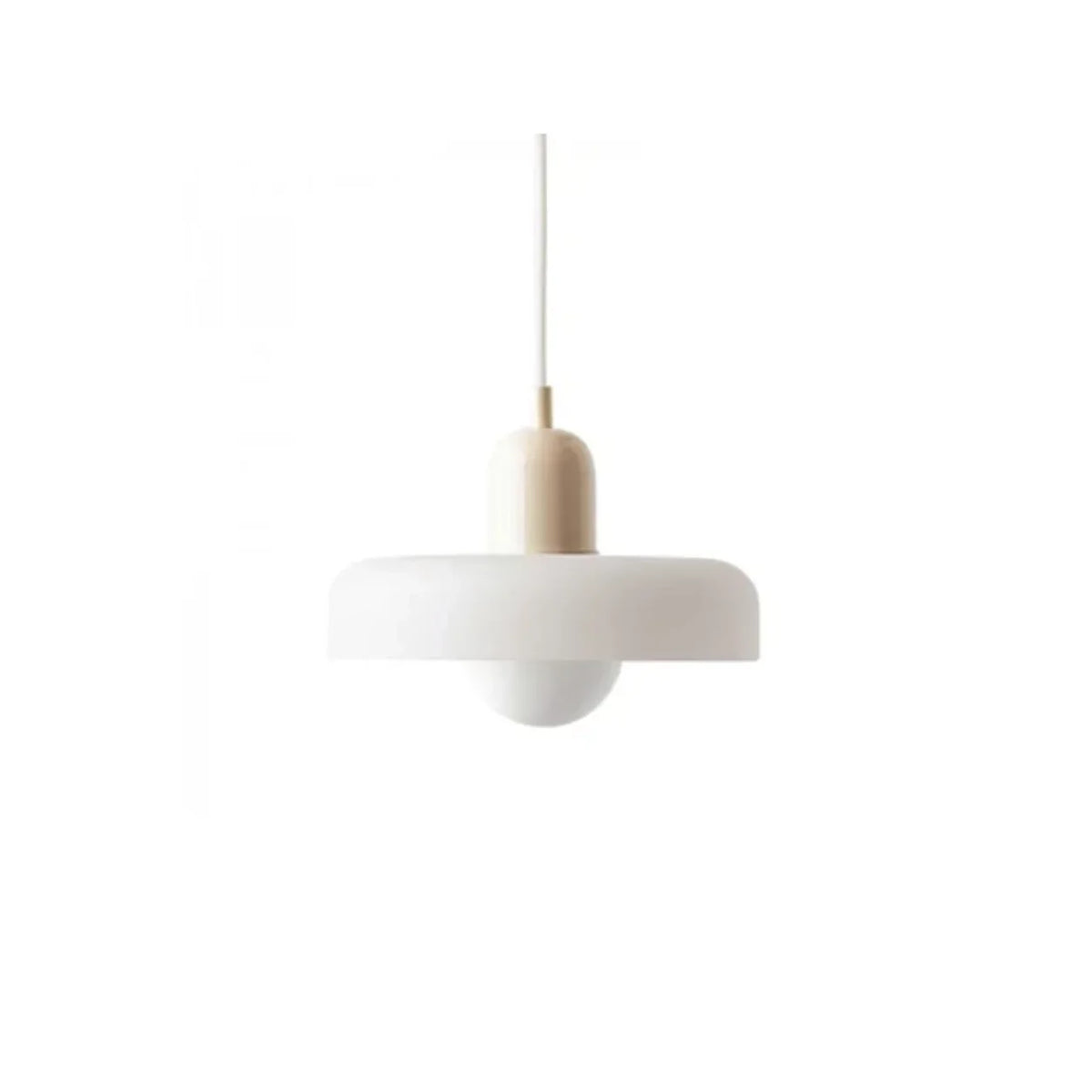 Suspension en verre avec abat-jour sphérique – luminaire décoratif à suspendre