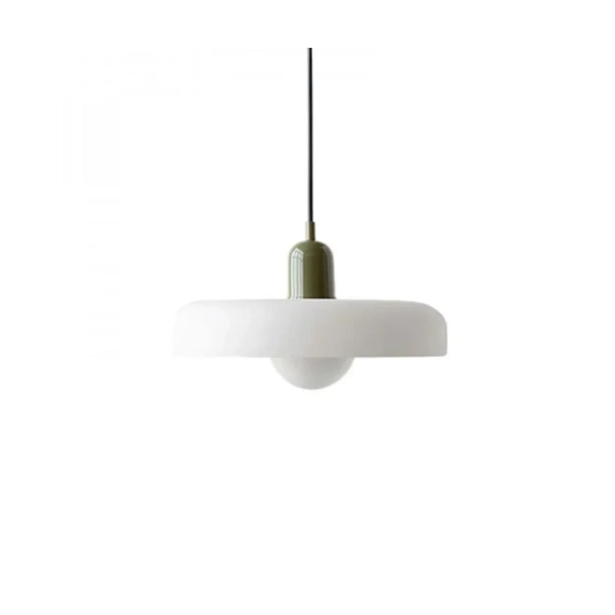 Suspension en verre avec abat-jour sphérique – luminaire décoratif à suspendre