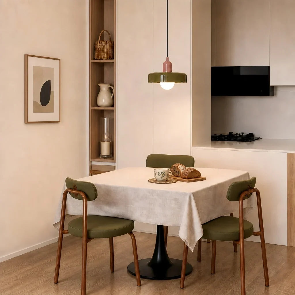Suspension en verre avec abat-jour sphérique – luminaire décoratif à suspendre