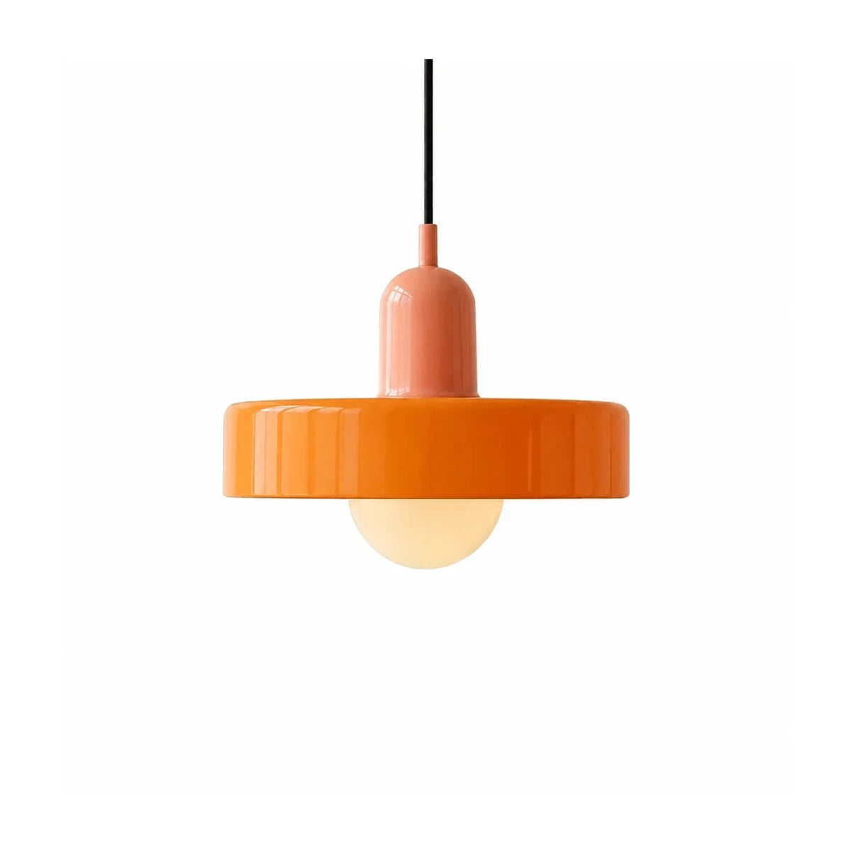 Suspension en verre avec abat-jour sphérique – luminaire décoratif à suspendre