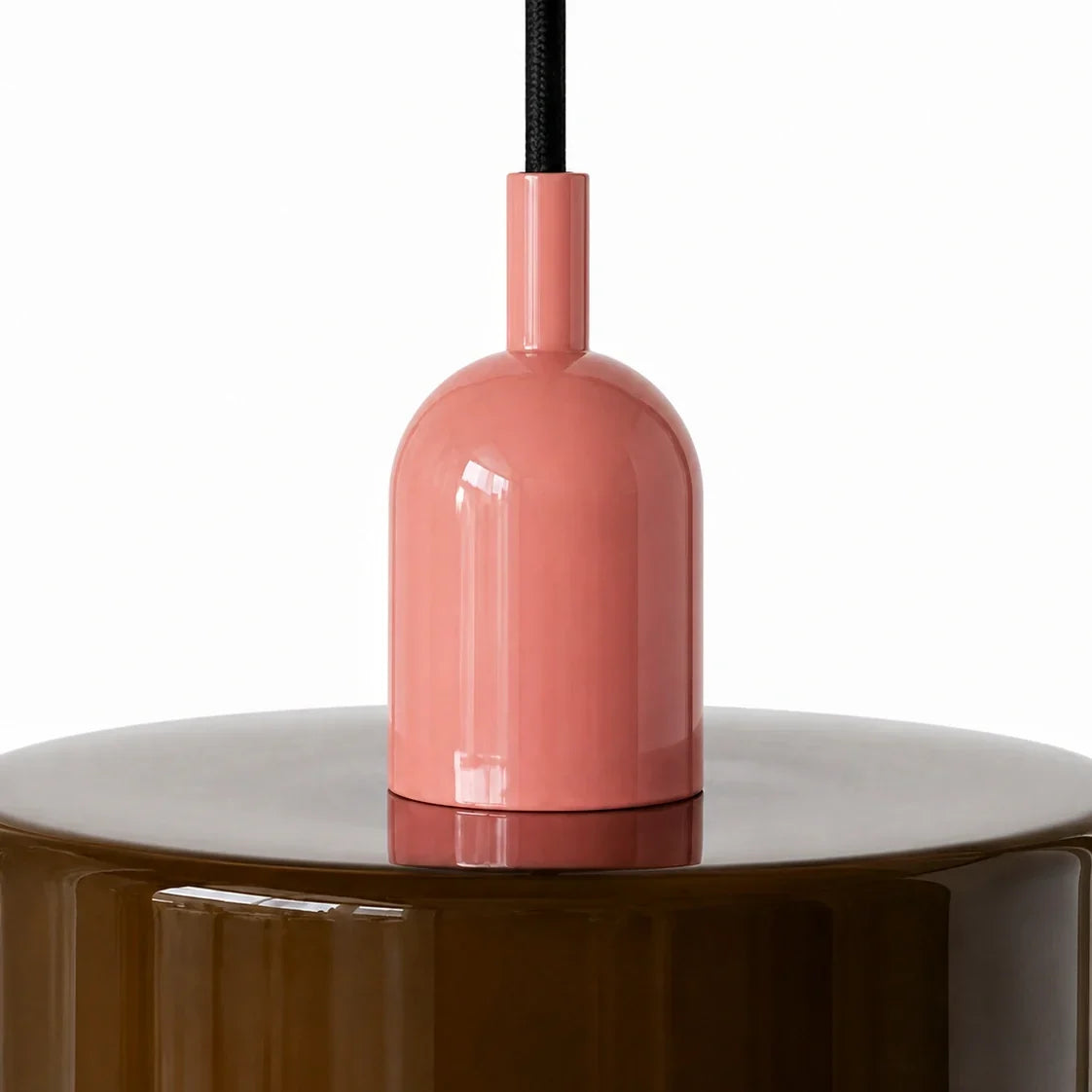 Suspension en verre avec abat-jour sphérique – luminaire décoratif à suspendre