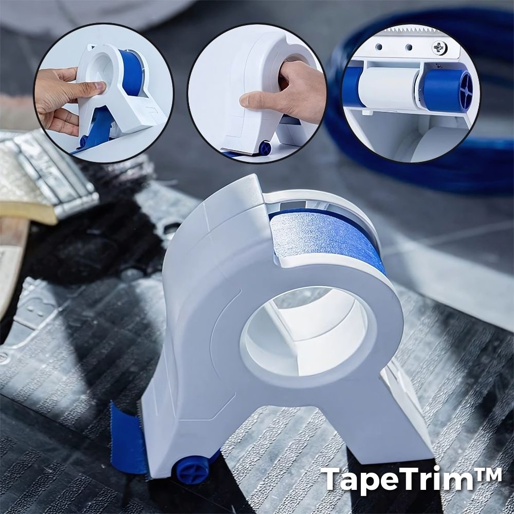 TapeTrim™ – Ruban de masquage et outils de coupe pour décoration intérieure [50 % de réduction]