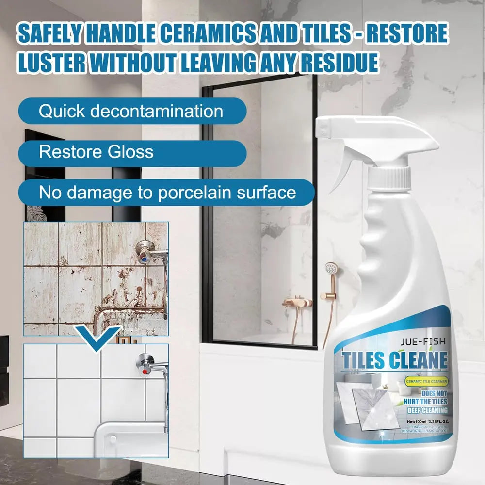Nettoyant Écologique pour Joints de Carrelage sans Acide – Salle de Bain et