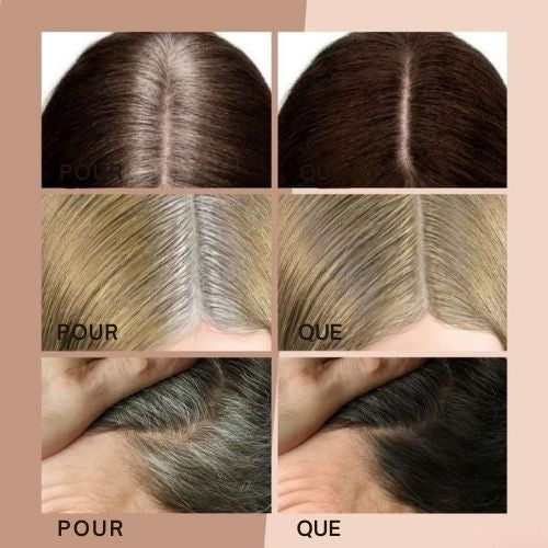 Spray Couvrant pour Racines et Cheveux Gris – Tenue jusqu'à 7 Jours
