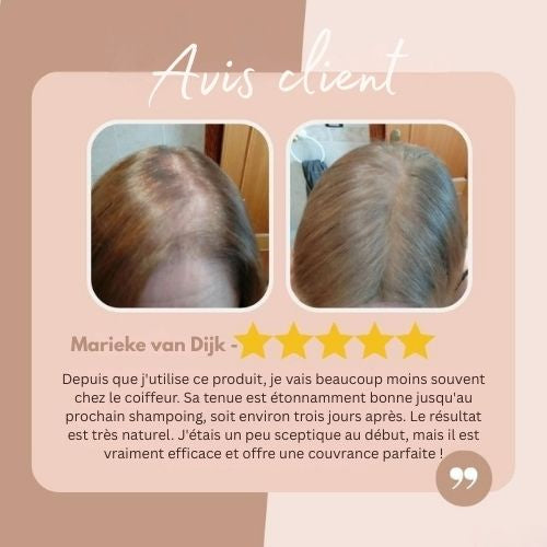 Spray Couvrant pour Racines et Cheveux Gris – Tenue jusqu'à 7 Jours