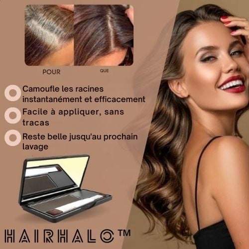 Spray Couvrant pour Racines et Cheveux Gris – Tenue jusqu'à 7 Jours