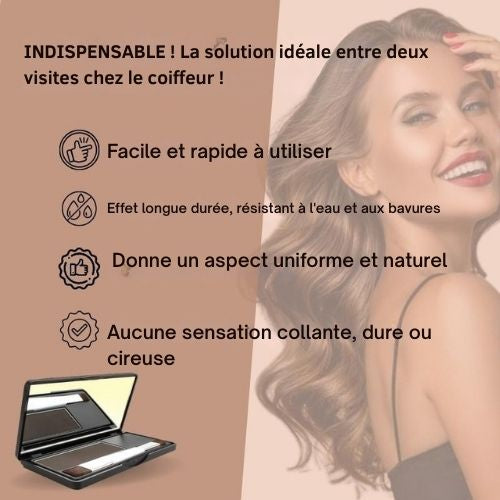 Spray Couvrant pour Racines et Cheveux Gris – Tenue jusqu'à 7 Jours
