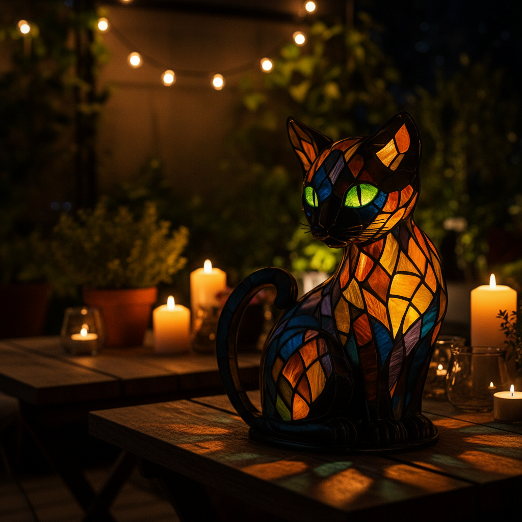 Veilleuse LED Chat en Silicone – Ambiance Douce pour Enfants et Adultes