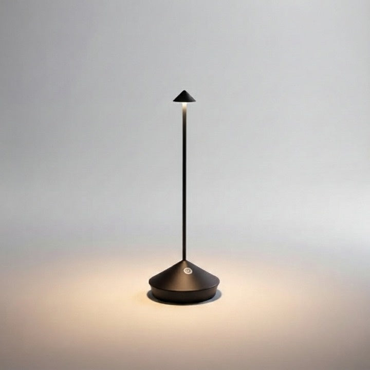 Lampe de table LED sans fil dimmable et imperméable pour intérieur et extérieur
