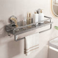 Étagère de douche et de salle de bain à ventouses – fixation murale sans perçage