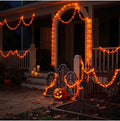 Guirlande LED Solaire Extérieur – Décoration de Jardin Lumineuse Orange