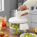 Éplucheur électrique de fruits avec fonction mixeur – Appareil de cuisine 2-en-1