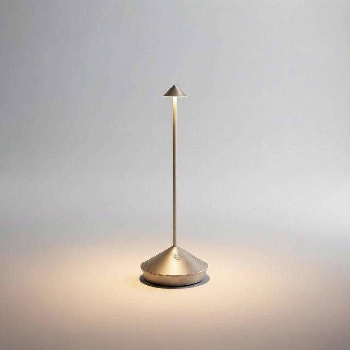 Lampe de table LED sans fil dimmable et imperméable pour intérieur et extérieur