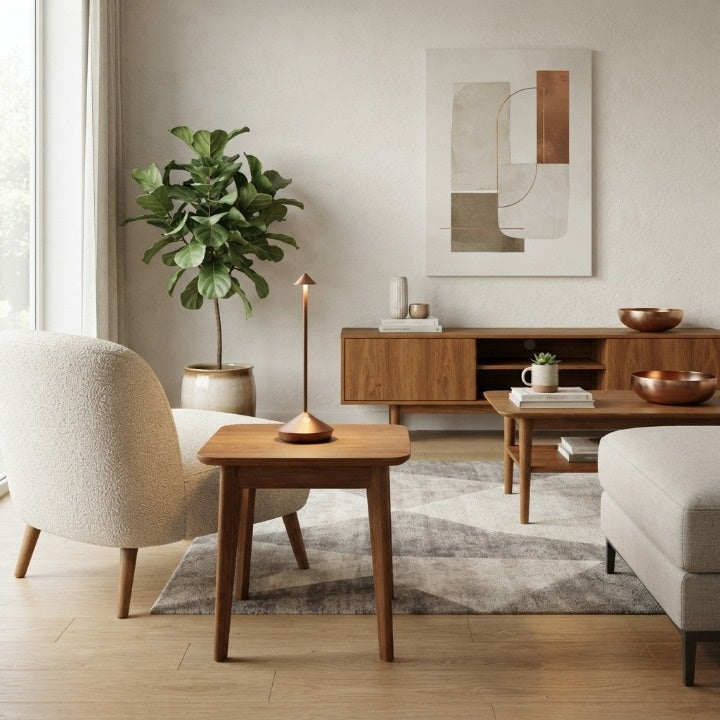 Lampe de table LED sans fil dimmable et imperméable pour intérieur et extérieur
