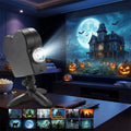 Projecteur Halloween avec 12 vidéos effrayantes, trépied et écran