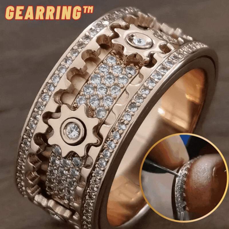 GearRing™ – Bague à engrenage rotatif innovante pour les passionnés de technologie [50 % de réduction]