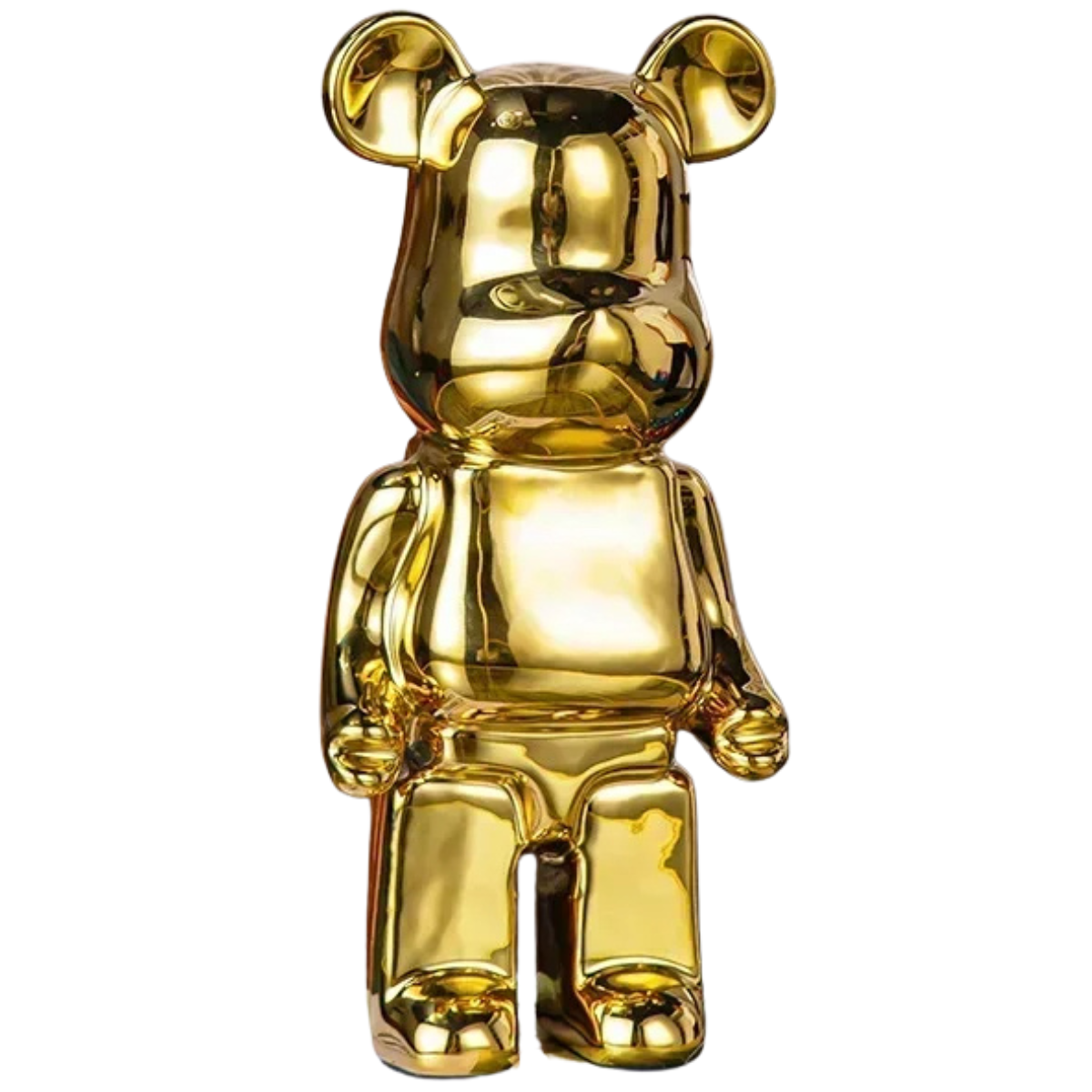 Sculpture d'ours en résine – figurine décorative moderne pour la maison