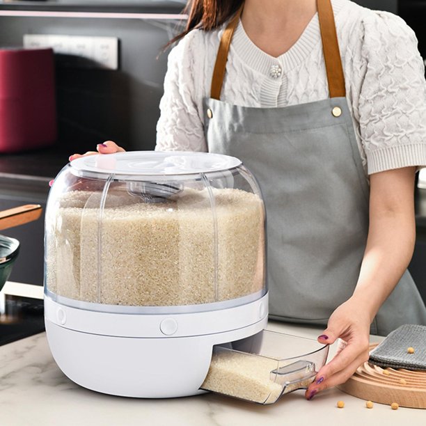 Silo à céréales rotatif avec compartiments hermétiques – Capacité 10 kg