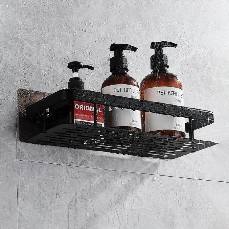 Étagère de salle de bain sans perçage – gain de place et élégante