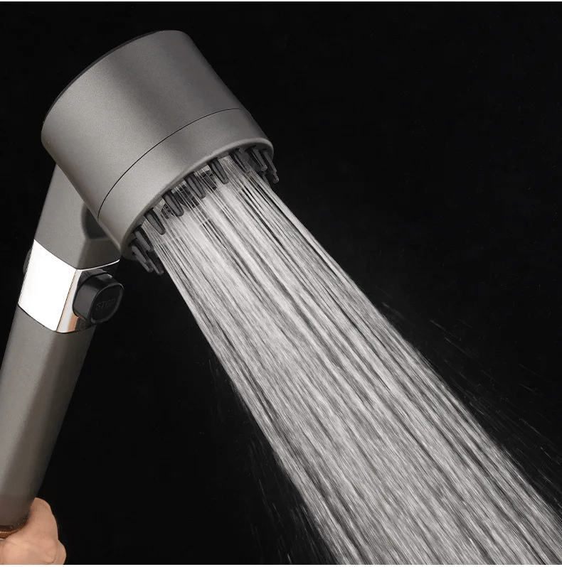 Pommeau de douche massant avec plusieurs modes de jet pour une douche relaxante