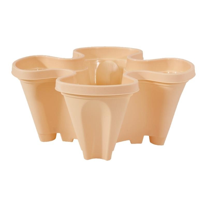 Tour de plantation verticale empilable 4 niveaux pour balcon et jardin