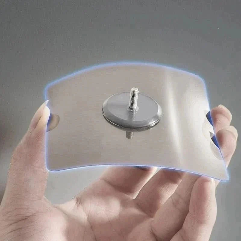 Étagère de salle de bain sans perçage – gain de place et élégante