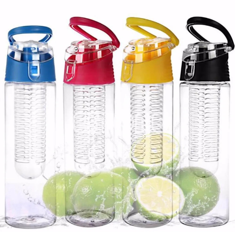 Bouteille d'Eau avec Infuseur à Fruits 700 ml – Sans BPA