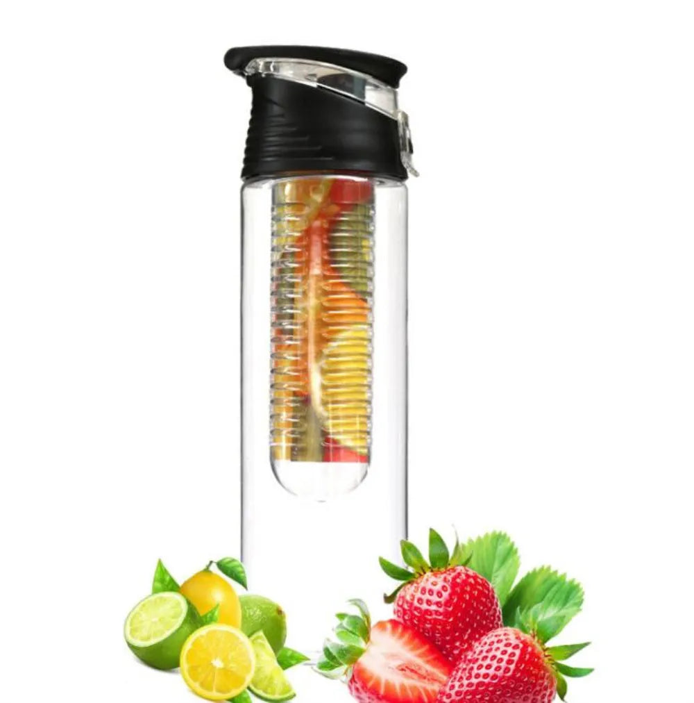 Bouteille d'Eau avec Infuseur à Fruits 700 ml – Sans BPA