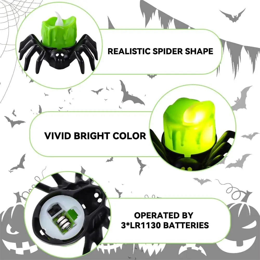 SpiderLight™ – Crée une atmosphère sûre pour des frissons effrayants [50 % de réduction]
