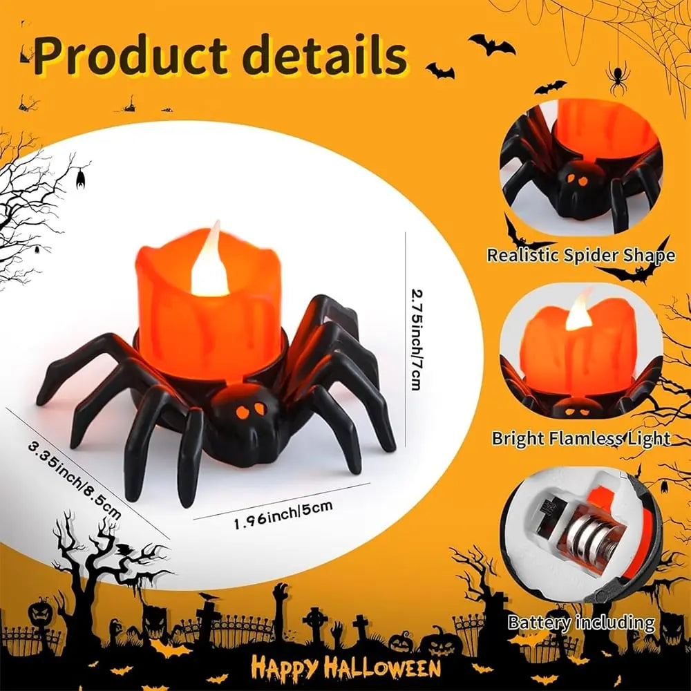 SpiderLight™ – Crée une atmosphère sûre pour des frissons effrayants [50 % de réduction]