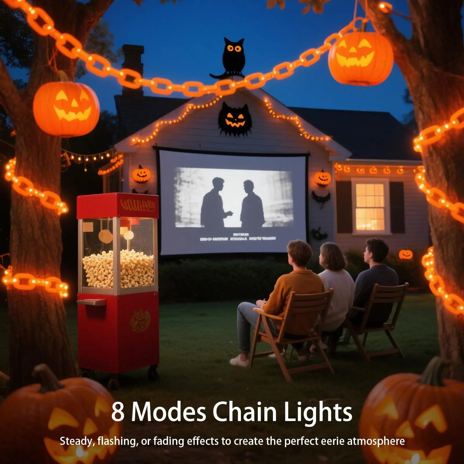 ScaryChain™ – Résistant aux tempêtes, durable et sans risque de court-circuit [50 % de réduction]