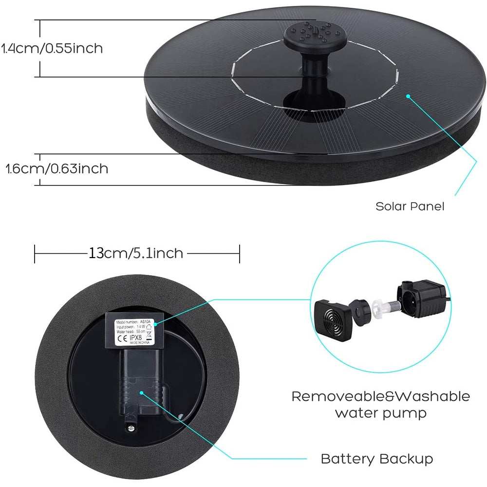 SunSprout™ – Fontaine solaire décorative et écologique [50 % de réduction]