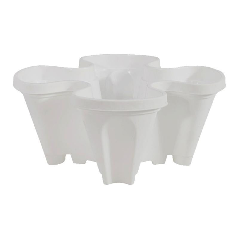 Tour de plantation verticale empilable 4 niveaux pour balcon et jardin