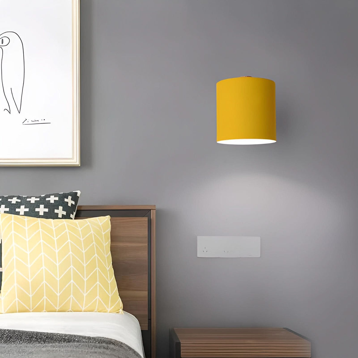 Applique murale en couleurs pastel – éclairage mural d'ambiance