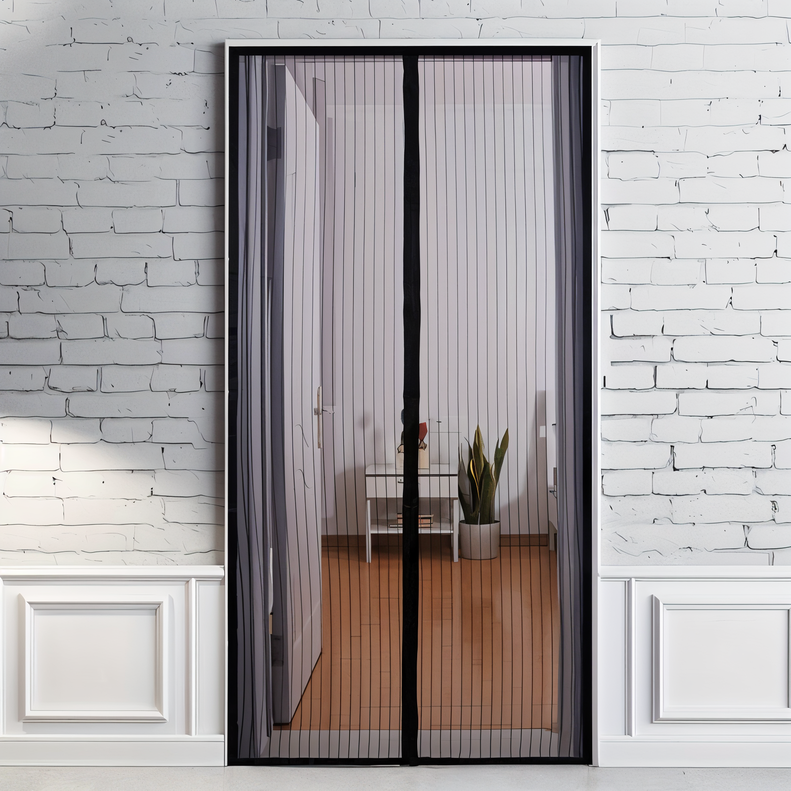 Moustiquaire Magnétique pour Porte – Fermeture Automatique Anti-Insectes