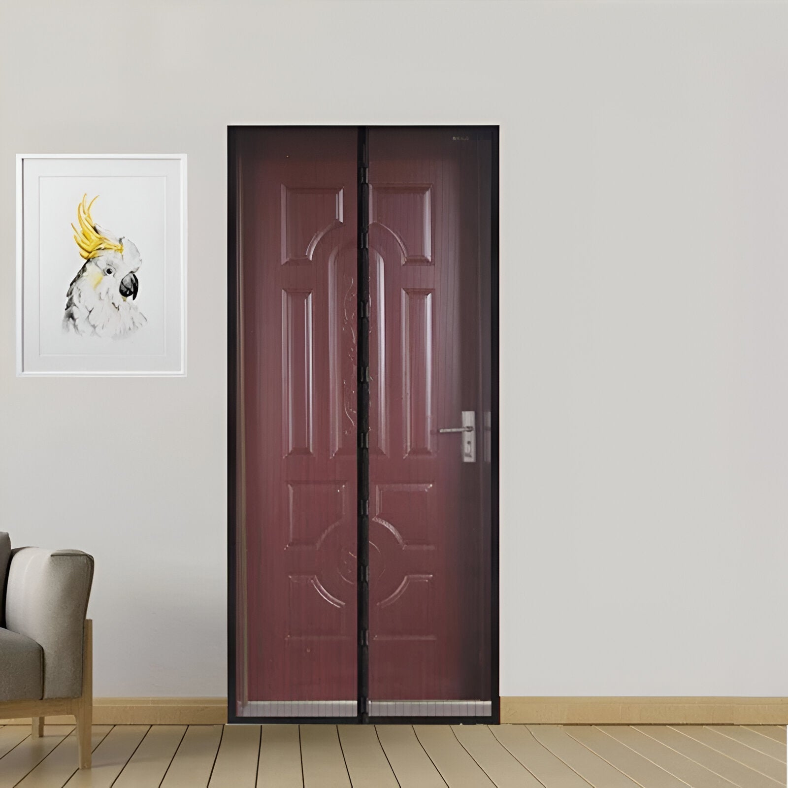Moustiquaire Magnétique pour Porte – Fermeture Automatique Anti-Insectes