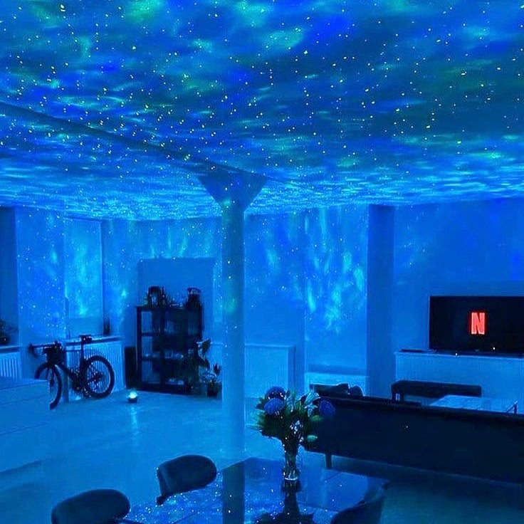 Projecteur Ciel Étoilé avec Haut-Parleur Bluetooth et Contrôle par Application