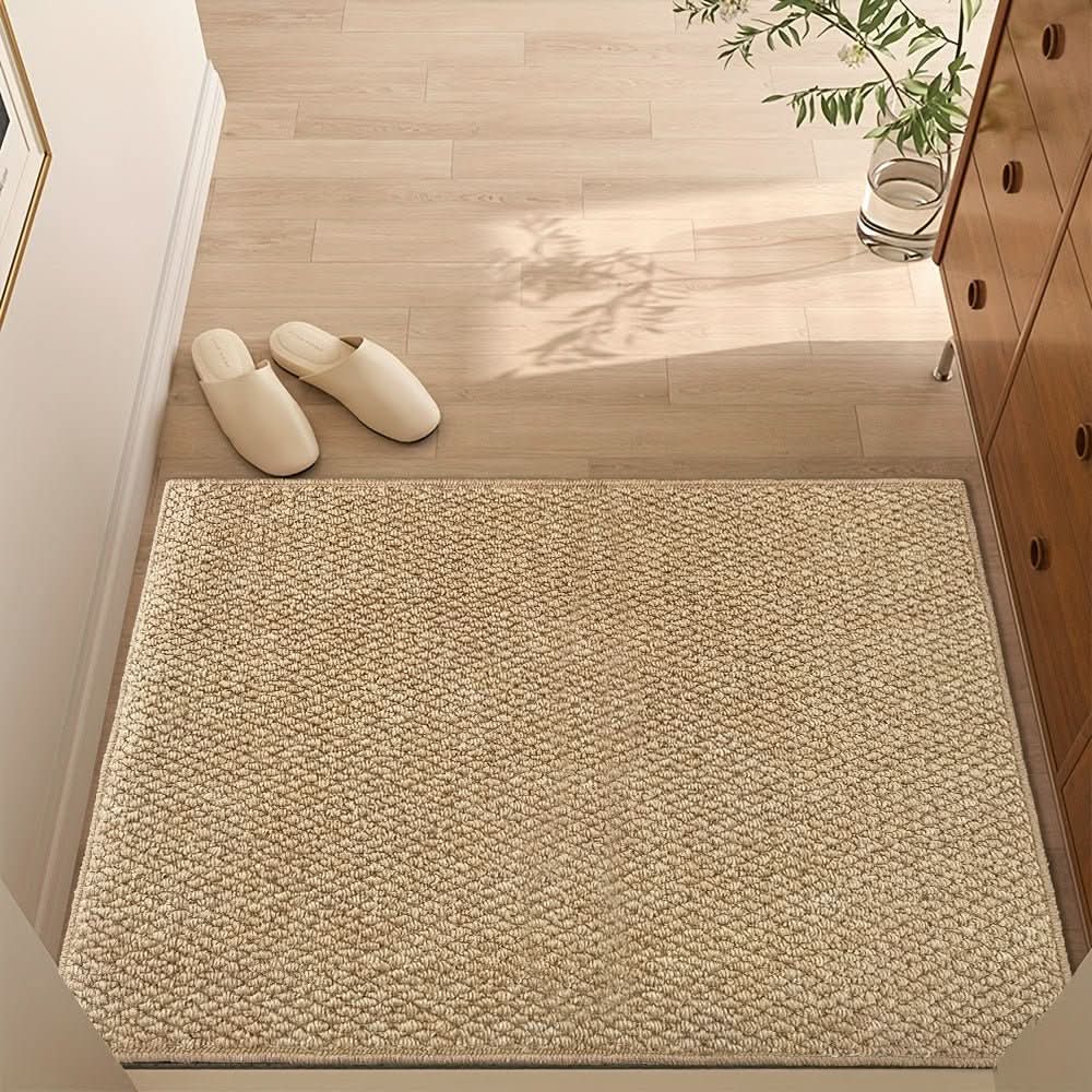Tapis d'entrée aspect jute – anti-salissures pour l'entrée