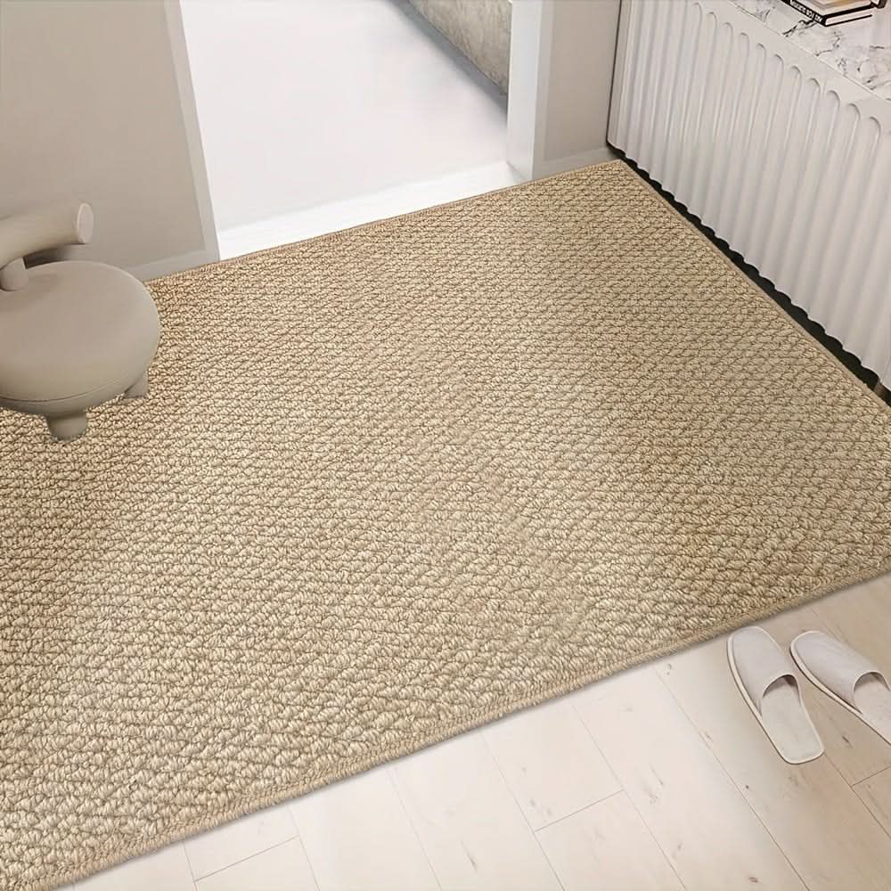 Tapis d'entrée aspect jute – anti-salissures pour l'entrée