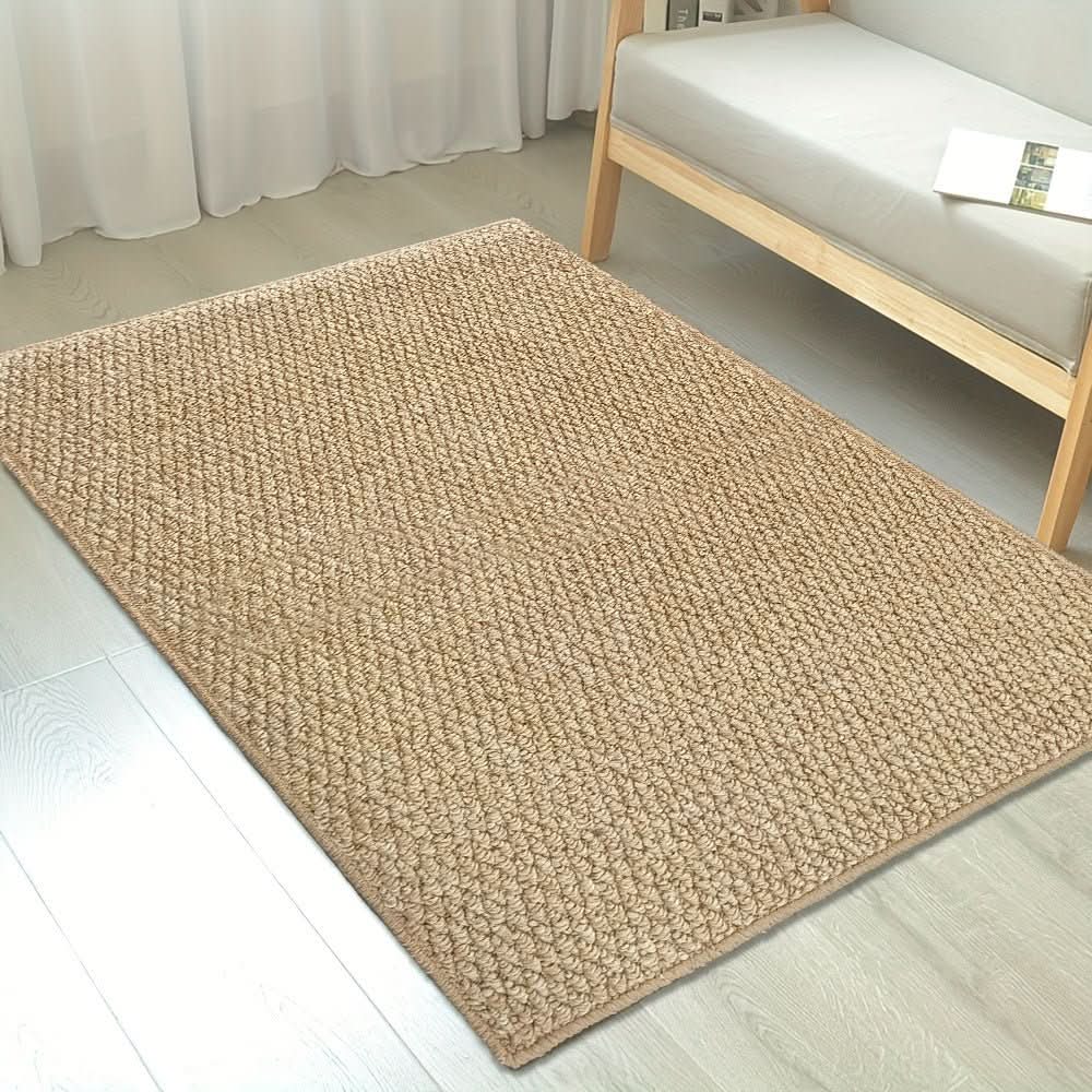 Tapis d'entrée aspect jute – anti-salissures pour l'entrée