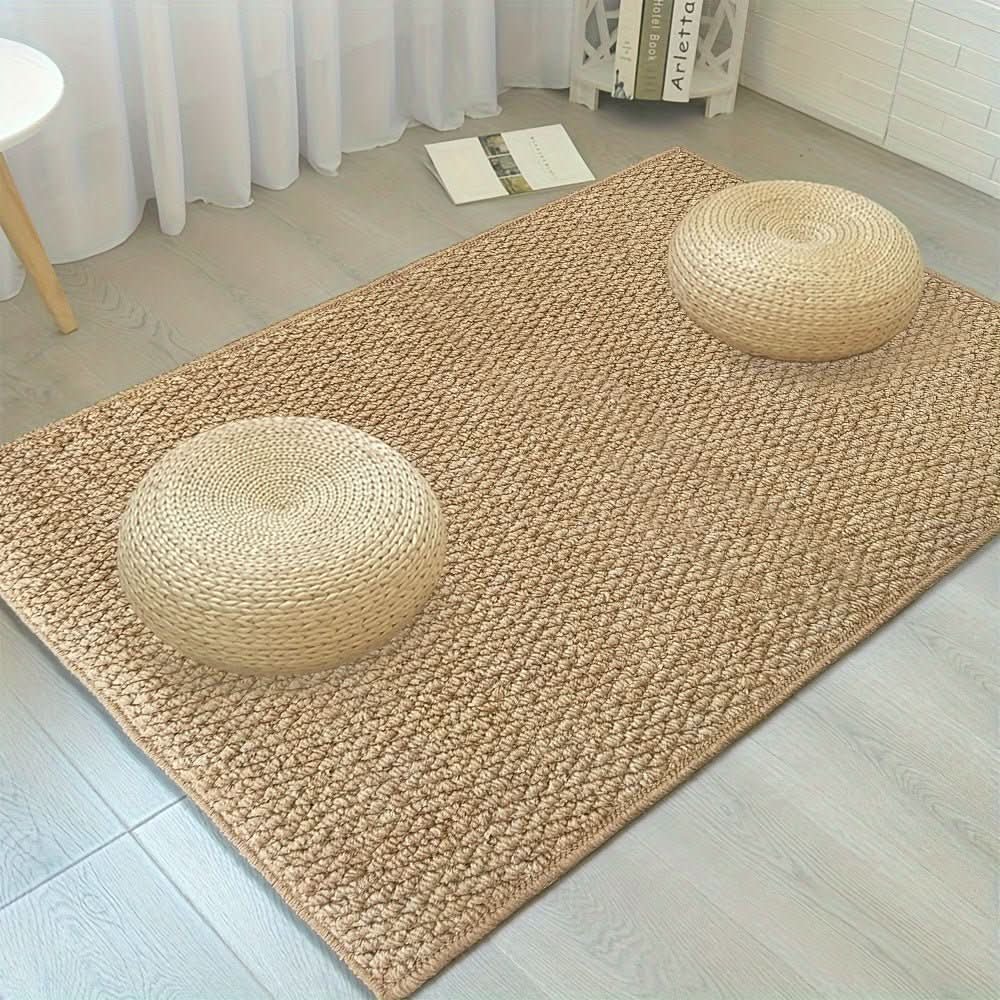 Tapis d'entrée aspect jute – anti-salissures pour l'entrée