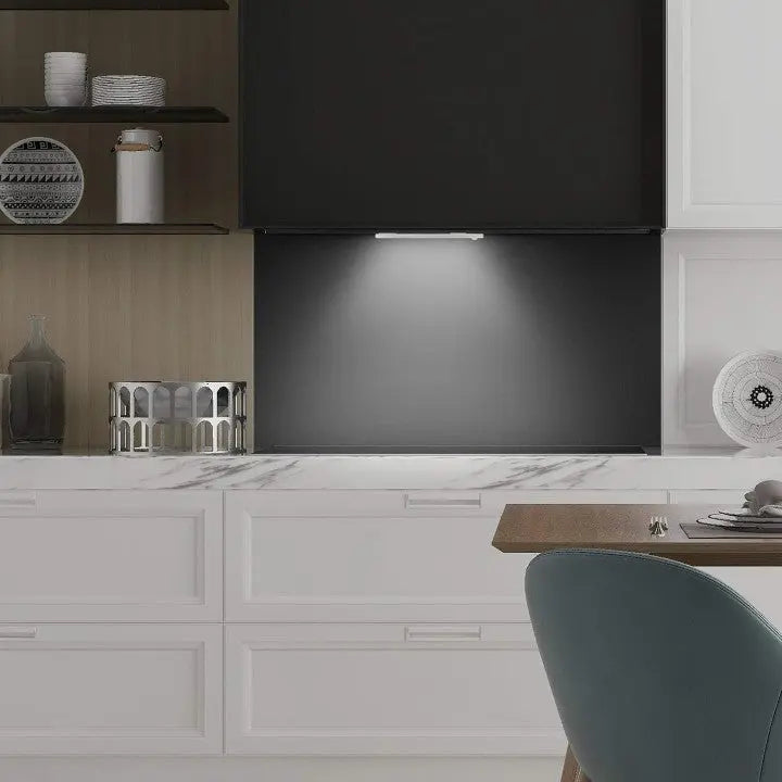 Lampe LED sans fil à encastrer sous meuble avec détecteur de mouvement et 3 couleurs de lumière