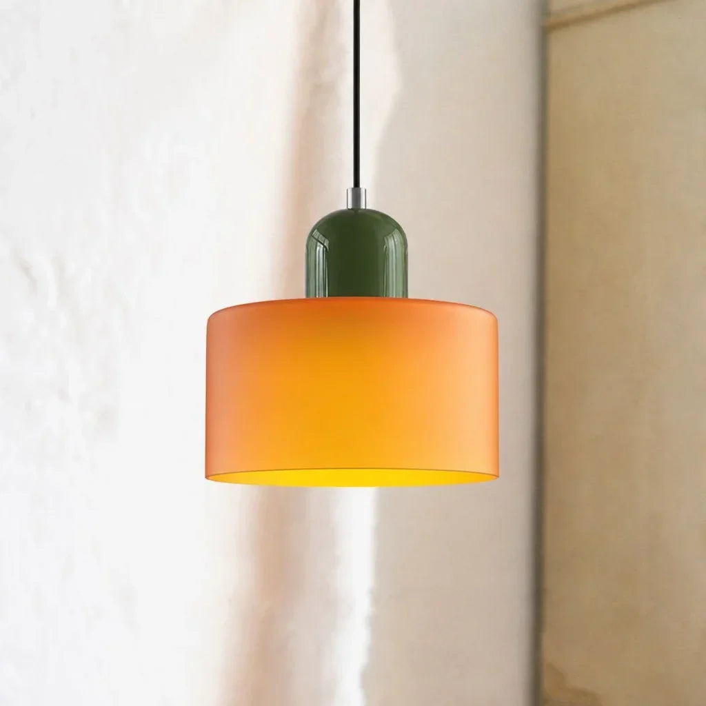 Petite suspension en verre – luminaire élégant pour intérieurs