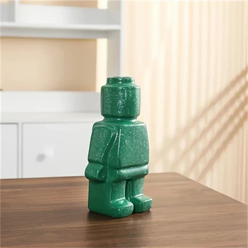 Vase au design brique – décoration moderne pour intérieurs