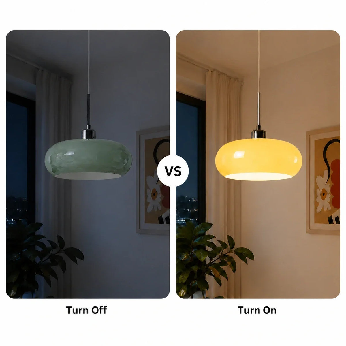 Suspension en verre style Bauhaus pour intérieurs modernes