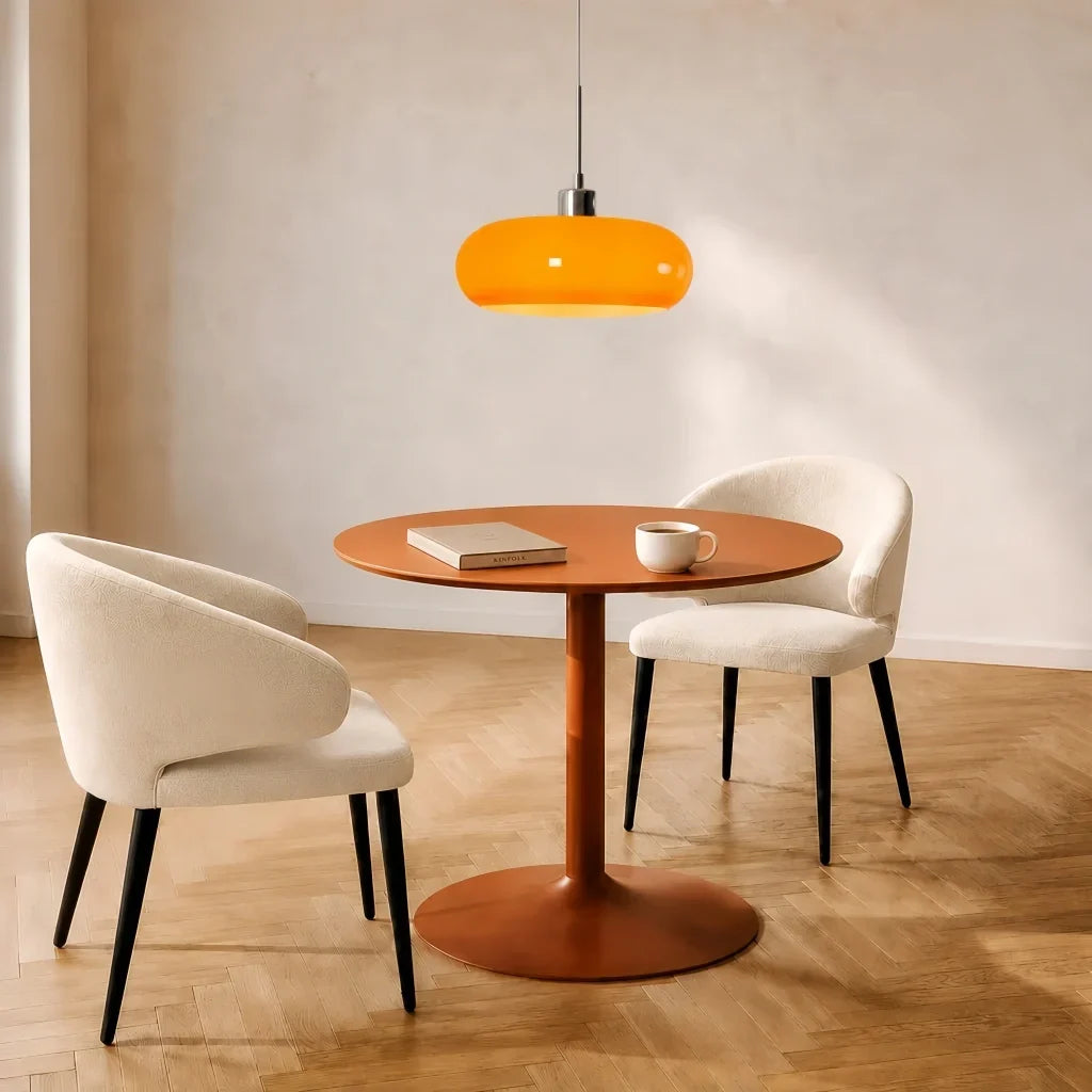 Suspension en verre style Bauhaus pour intérieurs modernes