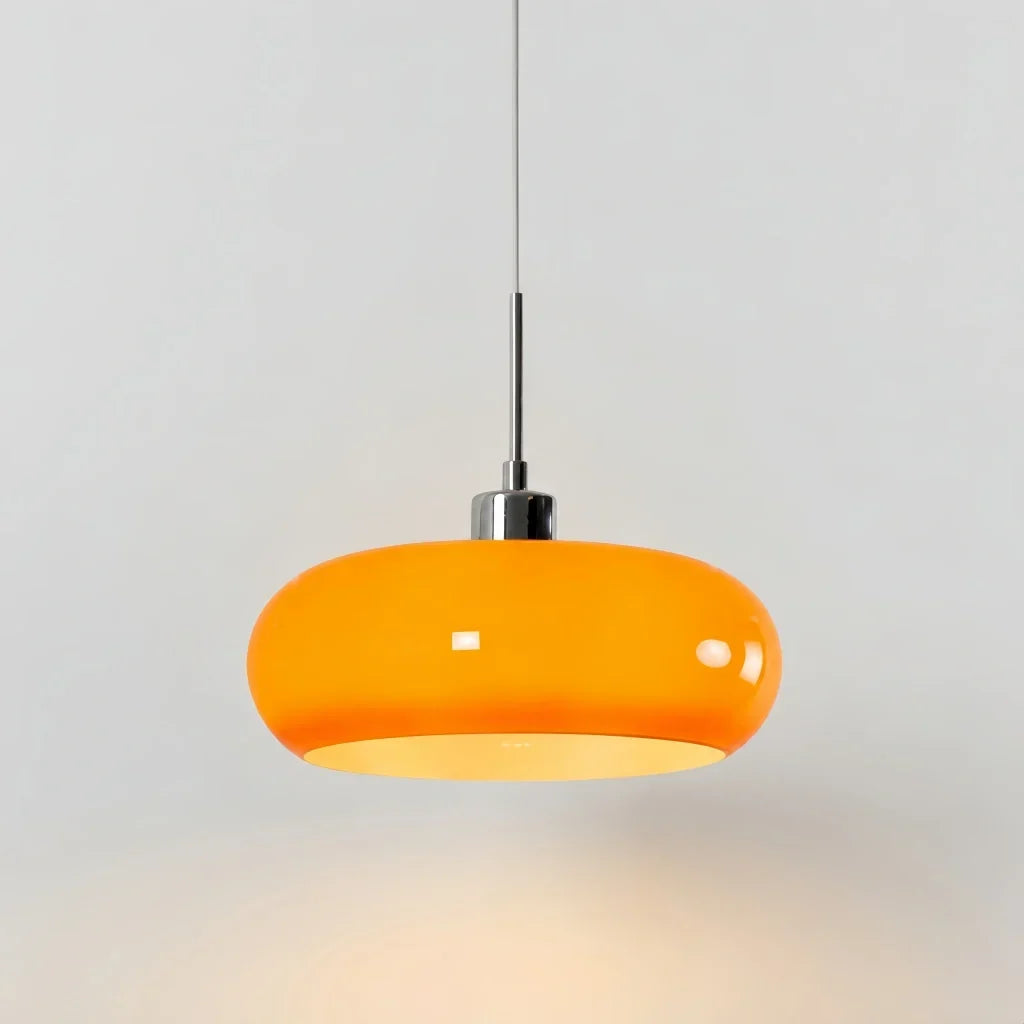 Suspension en verre style Bauhaus pour intérieurs modernes