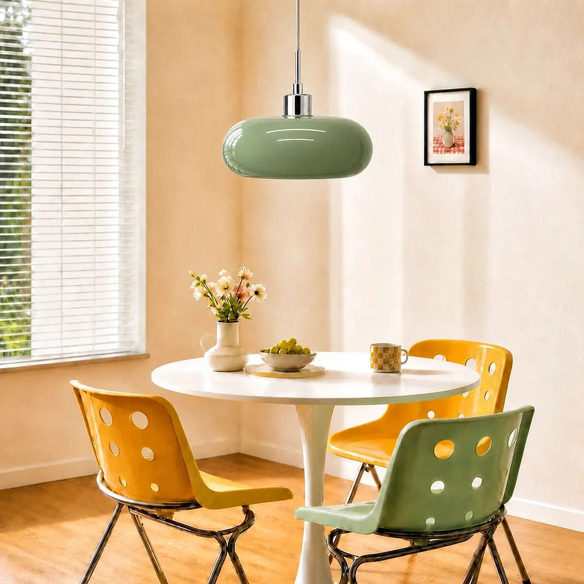 Suspension en verre style Bauhaus pour intérieurs modernes