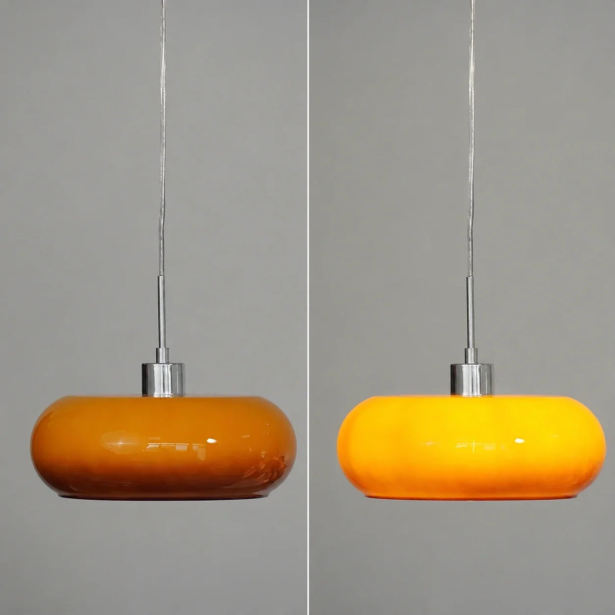 Suspension en verre style Bauhaus pour intérieurs modernes